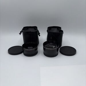 Commander Optics 0.43x HD 58mm Wide Angle Lens + 2.2x HD 58mm Telephoto Lens